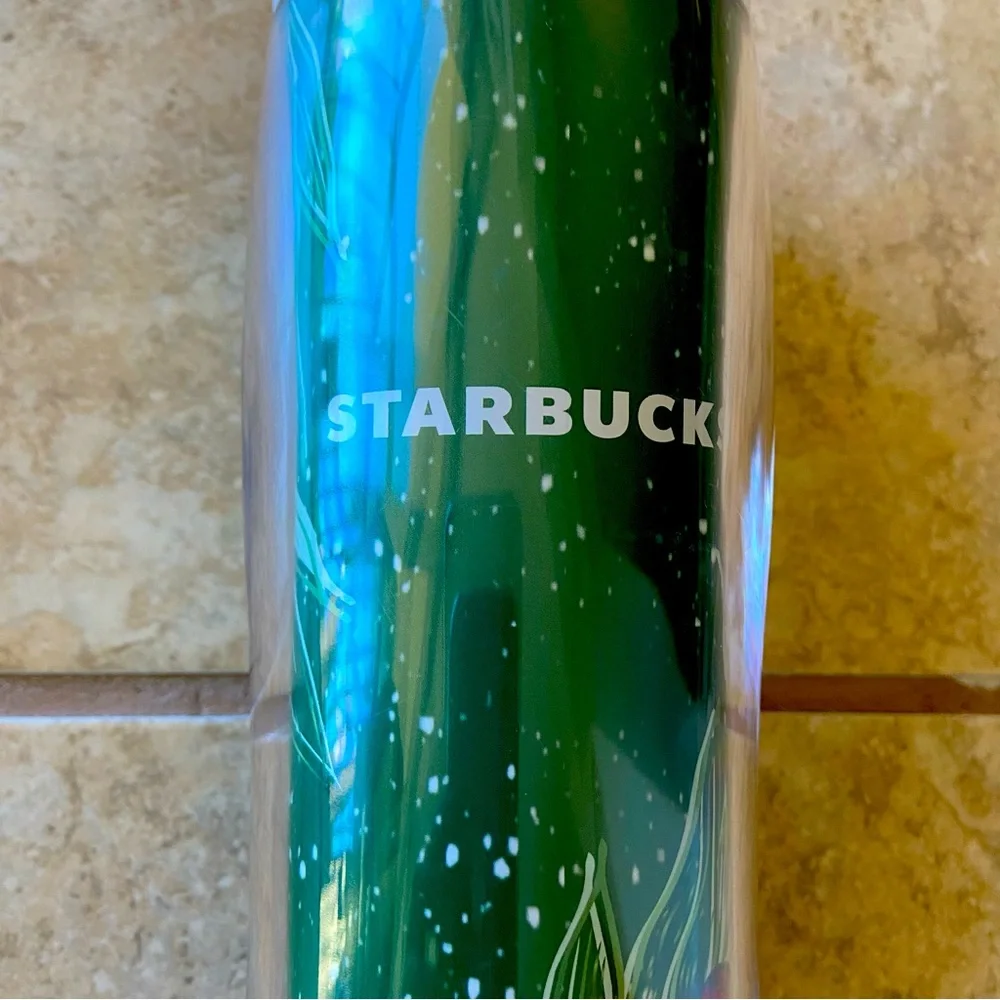 Starbucks Holiday Insulated Green Travel Tumbler
